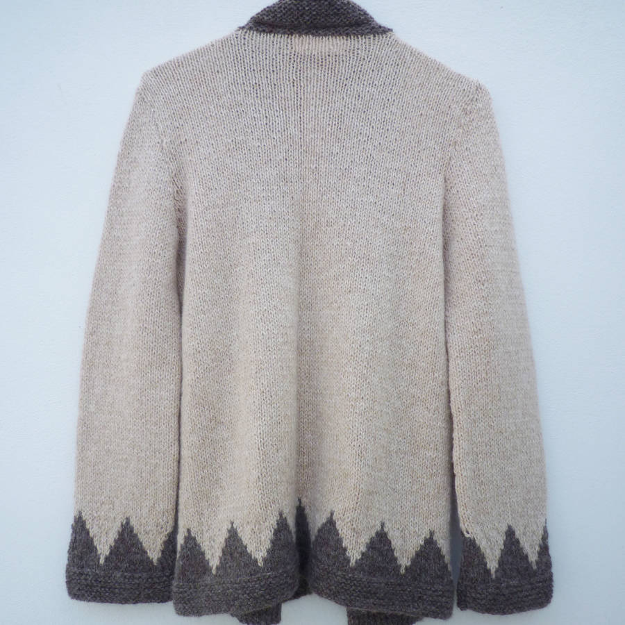 lady cardigan knitting kit by purl alpaca designs ...