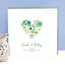 Personalised Emerald Wedding Anniversary Card By Sweet Dimple