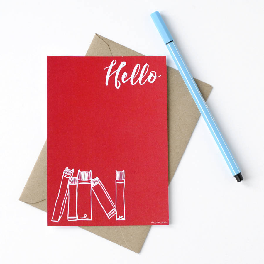 hello postcards by the green gables