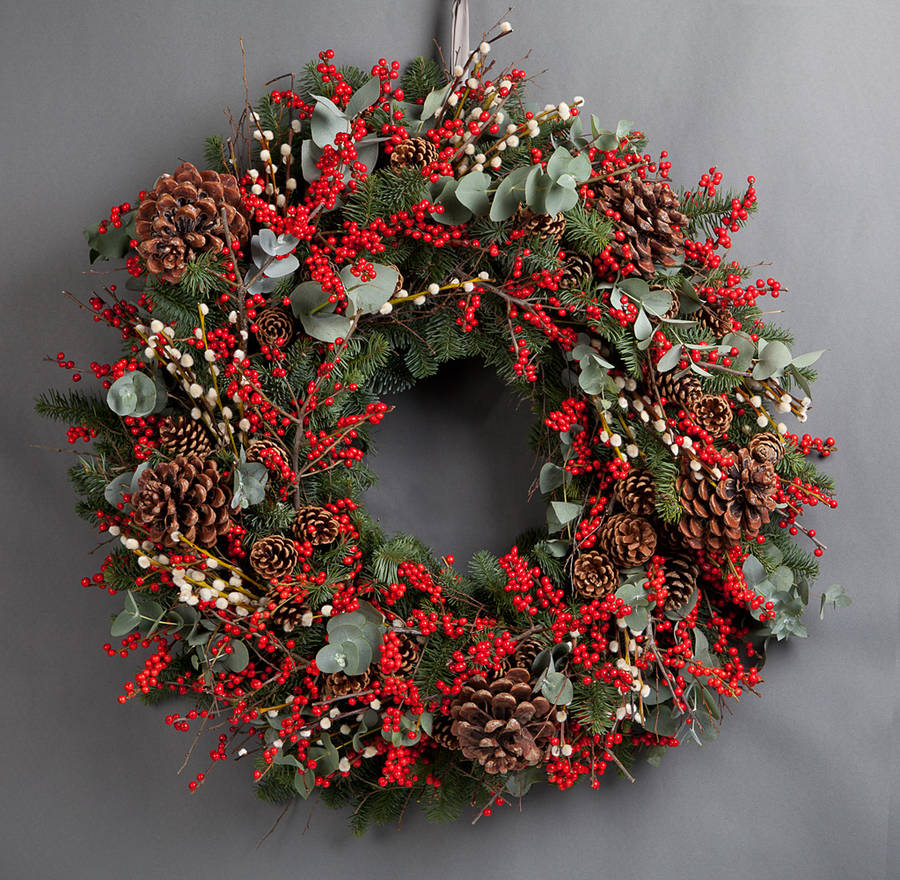 classic red berry wreath by nikki tibbles wild at heart classic red berry wreath by nikki tibbles wild at heart