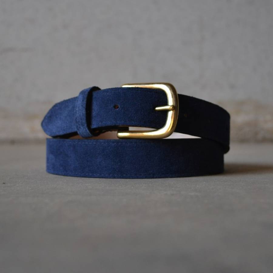 suede belt by tom lane