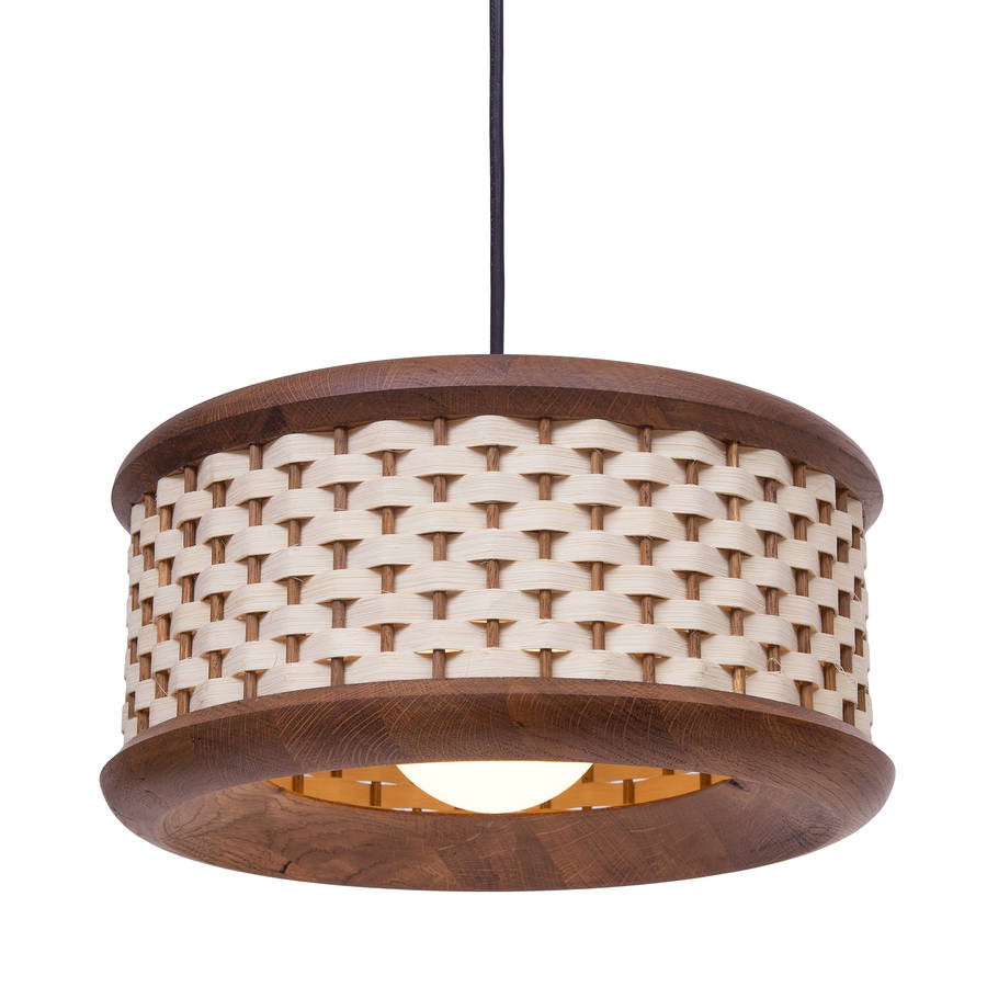 weave pendant lamp large by obe & co design