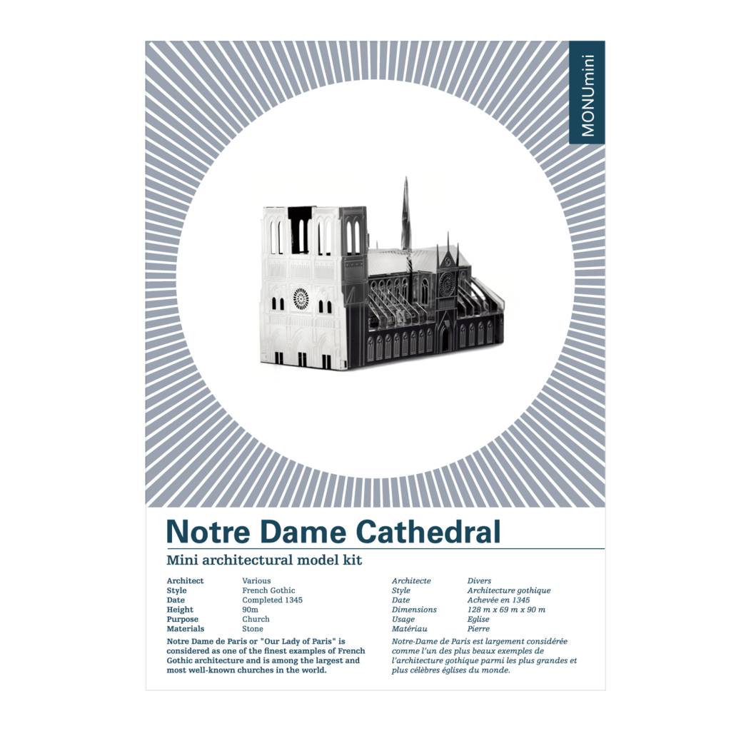 notre dame model kits by another studio