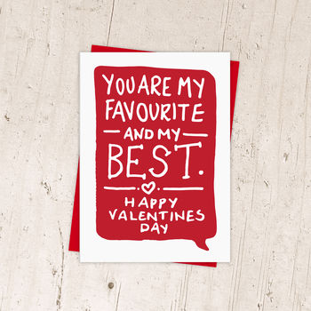 'you Are My Best' Valentine's Card By A Is For Alphabet 