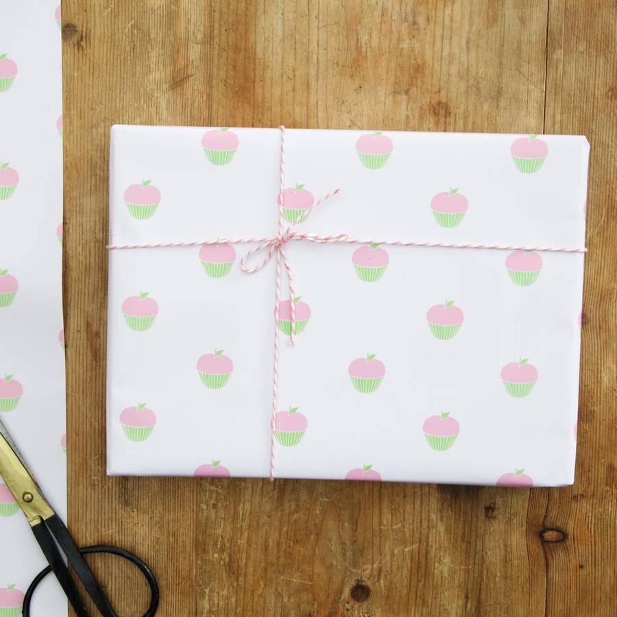 pink cakes gift wrap by so close
