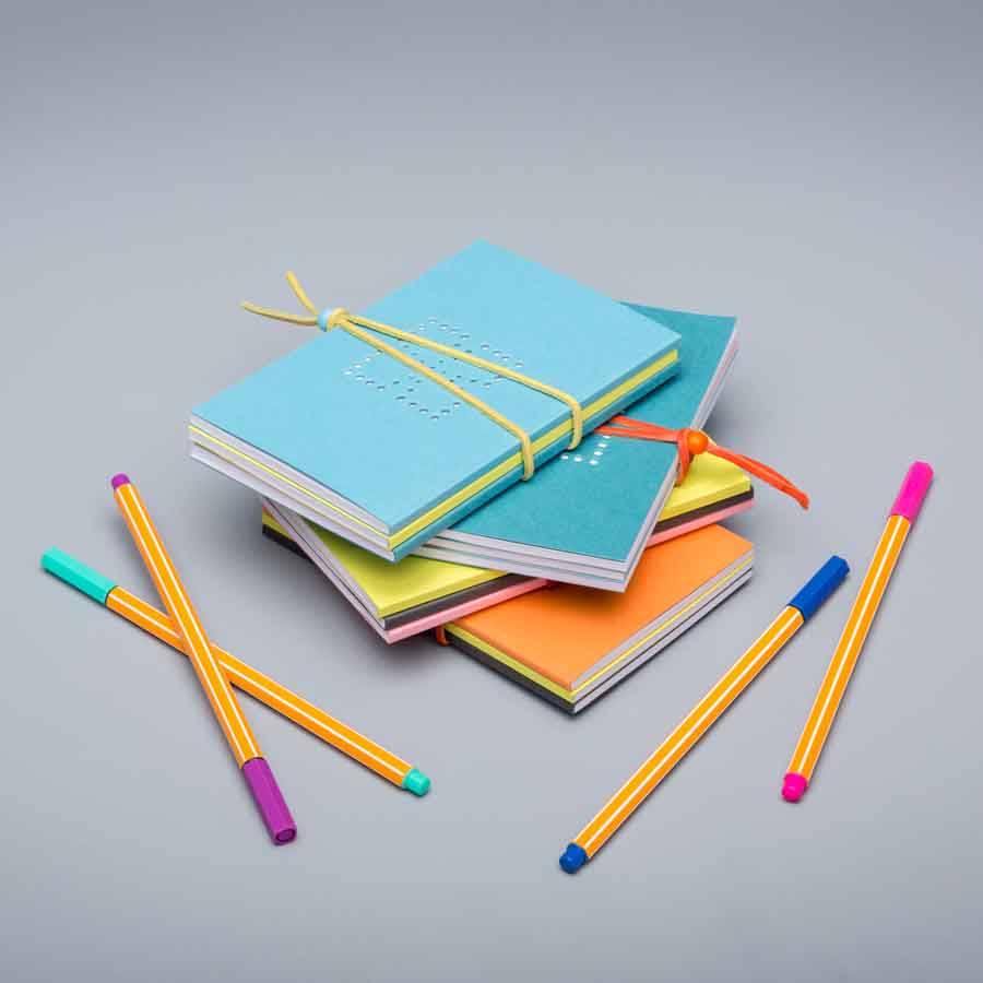 notebook gift set by tea green