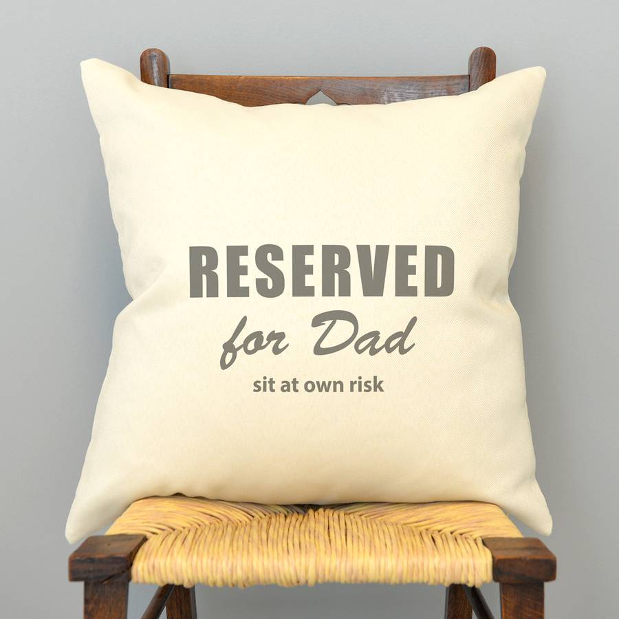 reserved paws off cushion