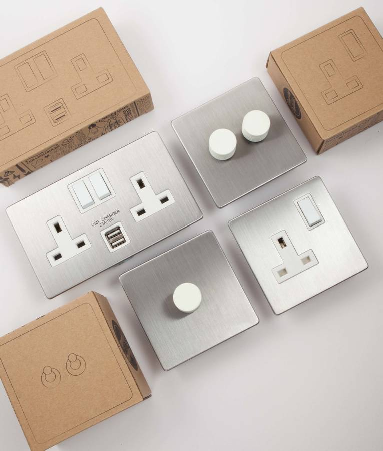 designer light switches and plug sockets by dowsing & reynolds