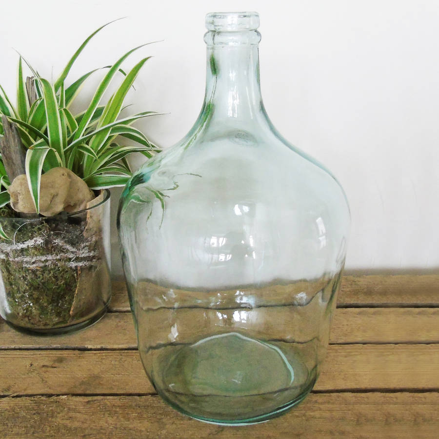 Recycled Glass Bottle Vase By The Den And Now 2450