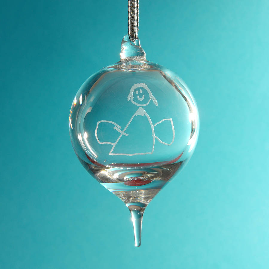 personalised glass christmas baubles by the gift of glass personalised glass christmas baubles by the gift of glass
