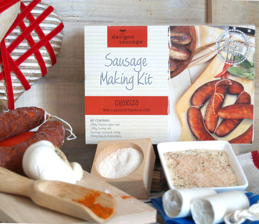 chorizo sausage making kit by designa sausage