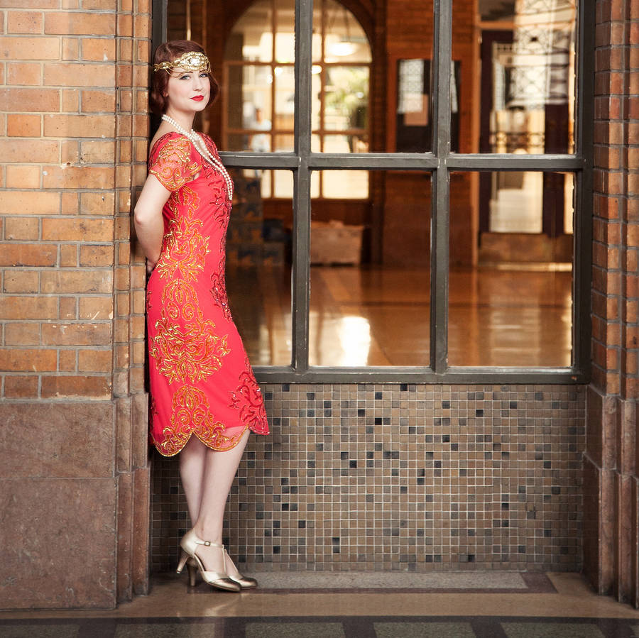 20s dress with sleeves