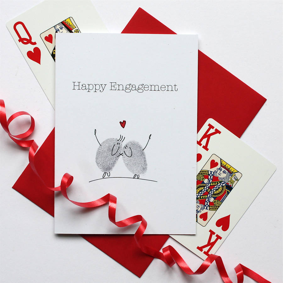 Engagement Card By Adam Regester Design Notonthehighstreet