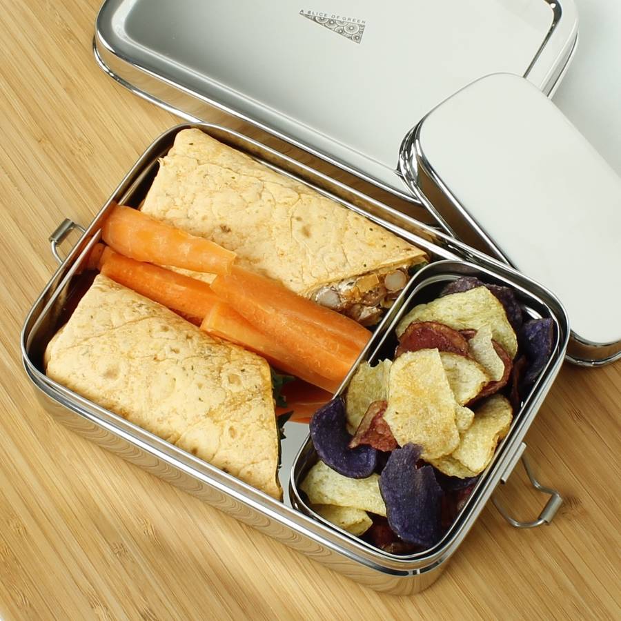 stainless steel lunch boxes by green tulip ethical living