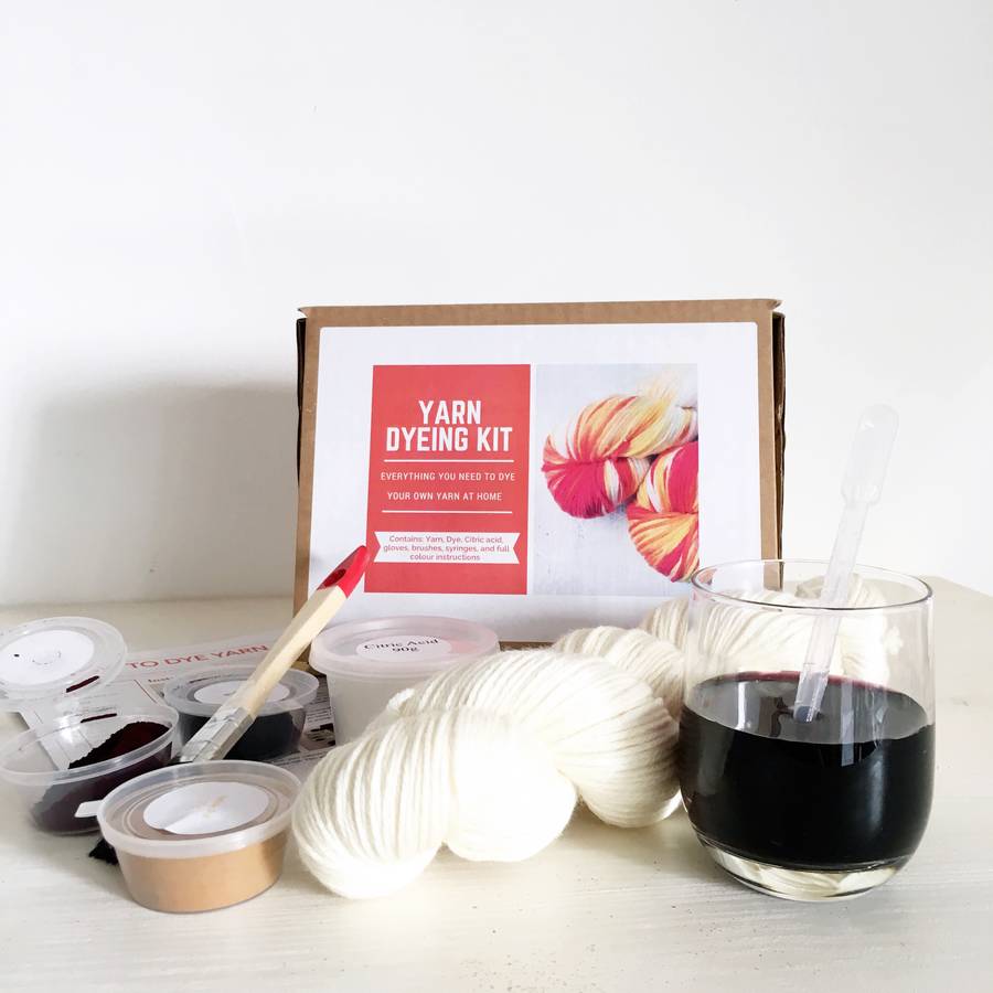 yarn dyeing kit by devon sun yarns