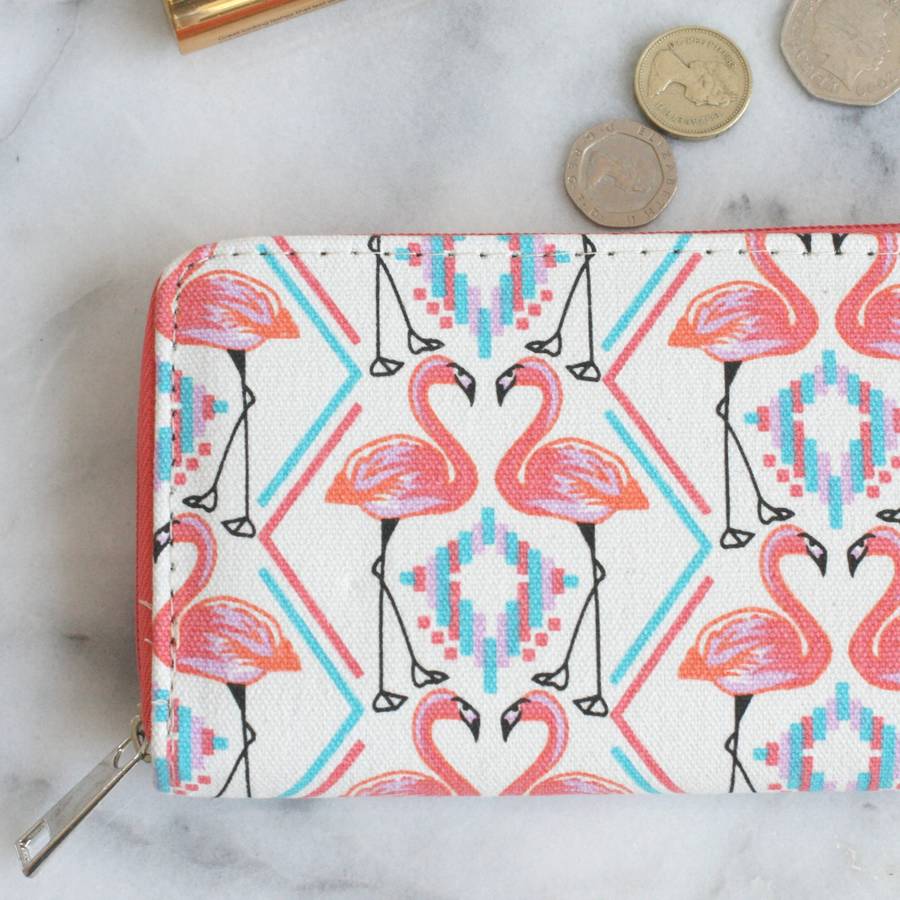 flamingo wallet