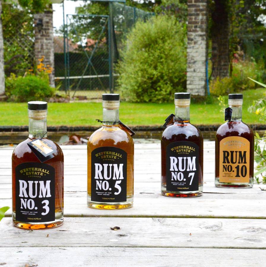 three year aged grenadian rum by westerhall rums