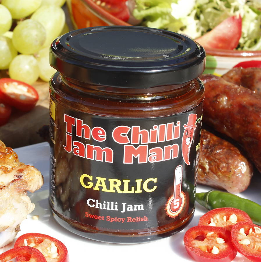 garlic chilli jam by the chilli jam man