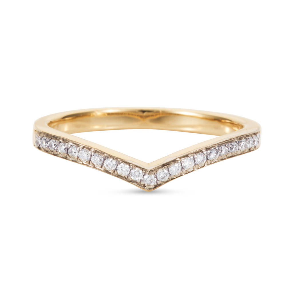 18k diamond tiara ring by tesor