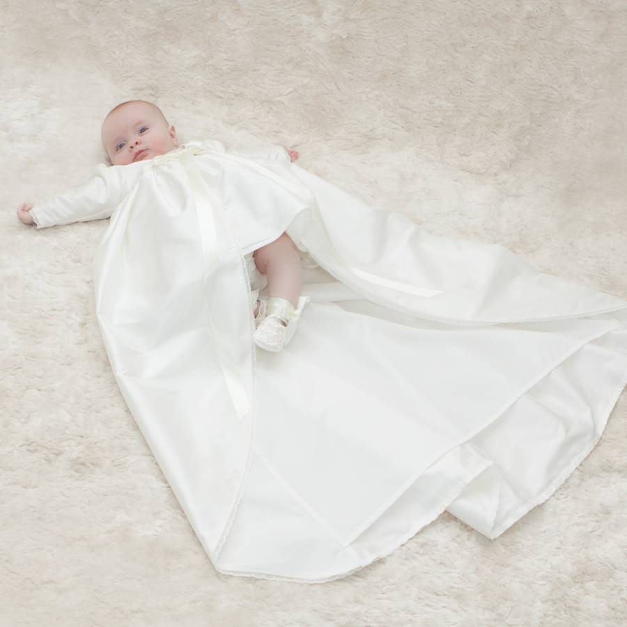 girls christening coat by adore baby