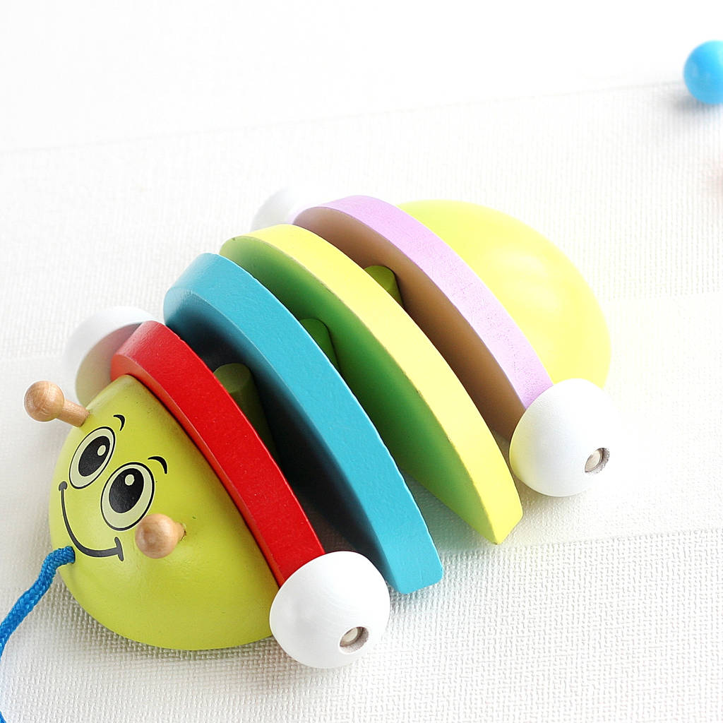 personalised caterpillar soft toy