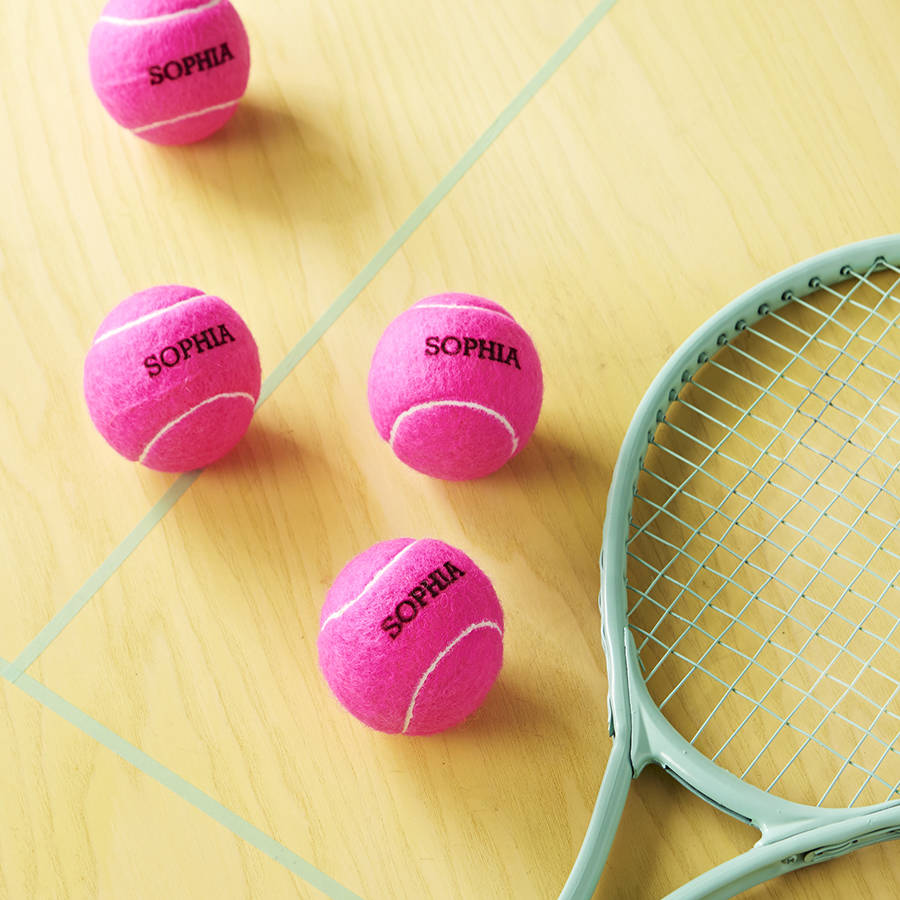 Personalised Tennis Balls Tful