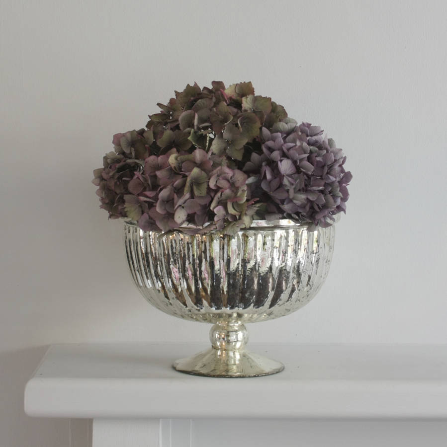 mercury glass bowl by ella james