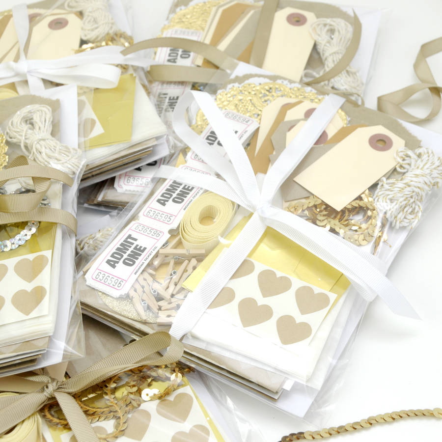 gift wrap craft kit by peach blossom