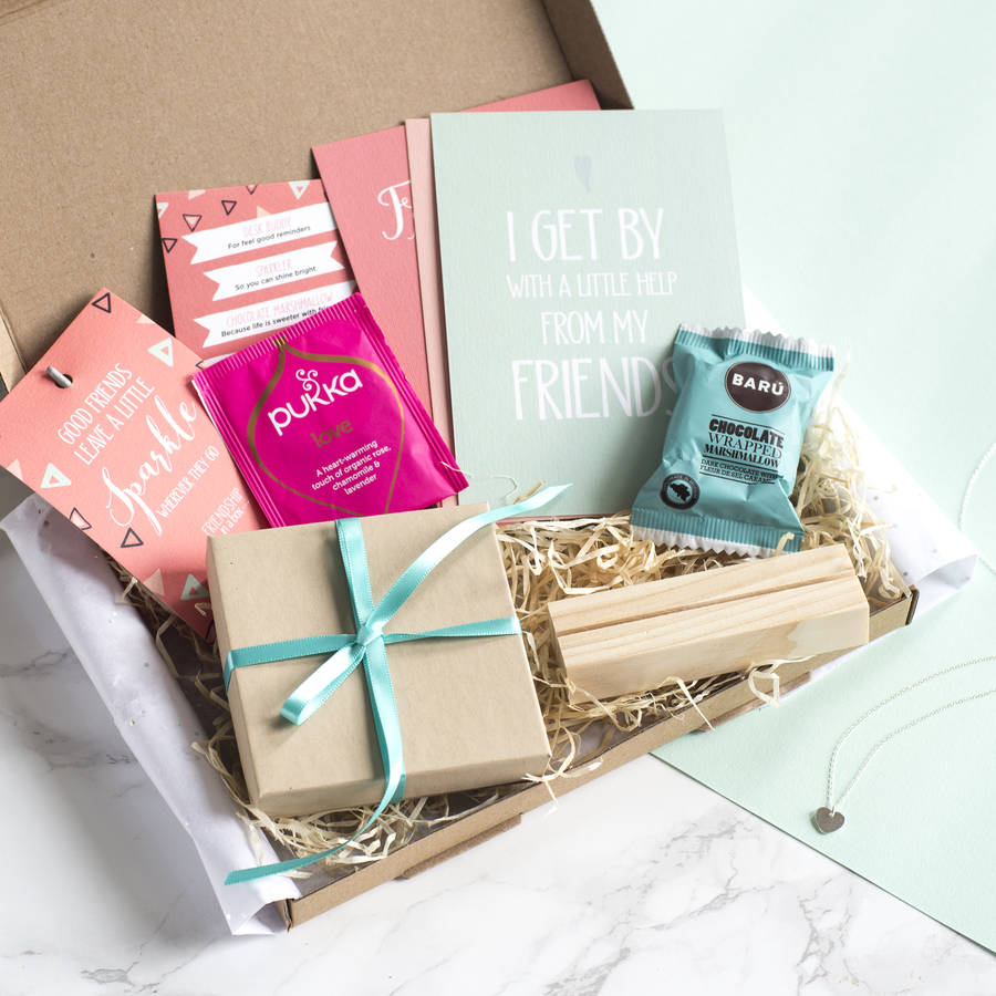 personalised friendship in a box gift box by milly inspired | notonthehighstreet.com
