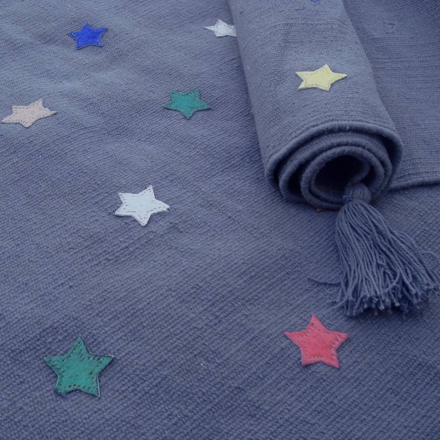 children's rugs cotton and leather stars by cotswold mat company children's rugs cotton and leather stars by cotswold mat company