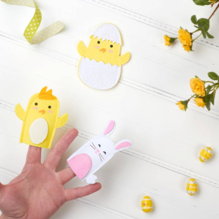 easter finger puppets printable
