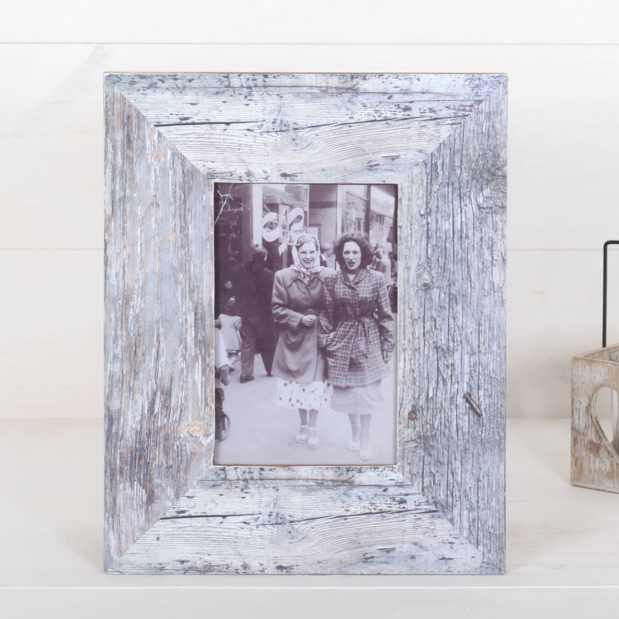 wood effect picture frame by red berry apple