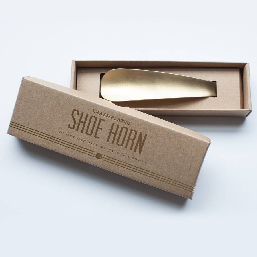 shoe horn with 'heel' engraved by men's society