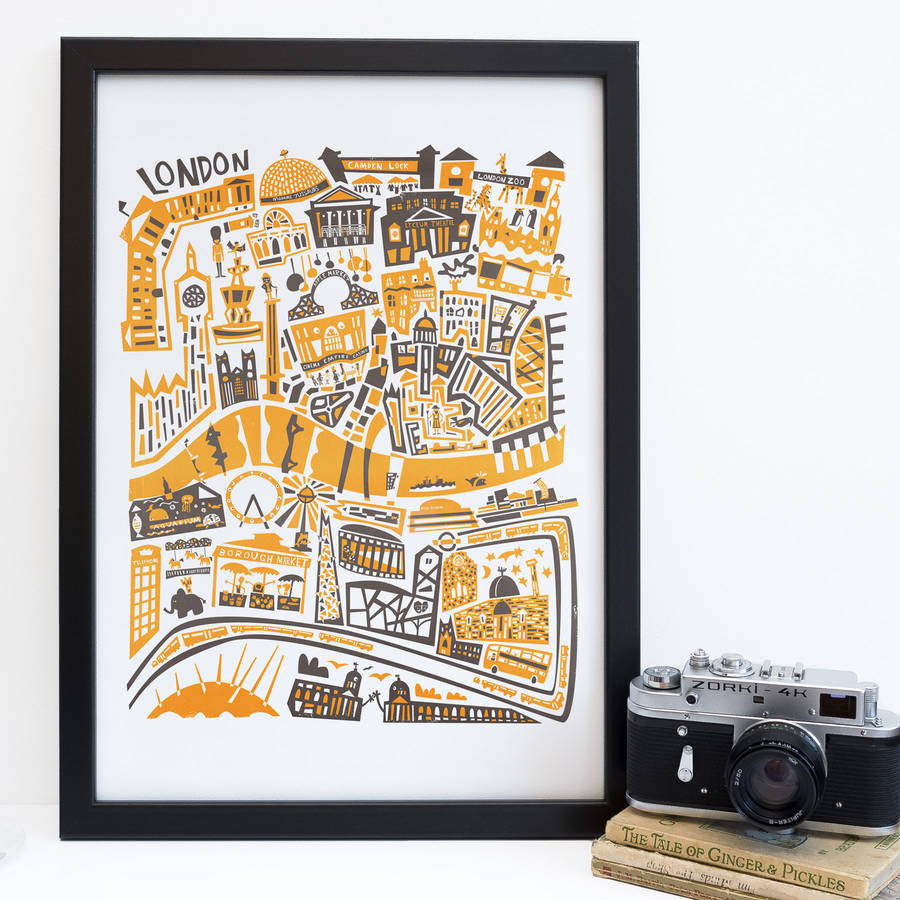 London Abstract Print