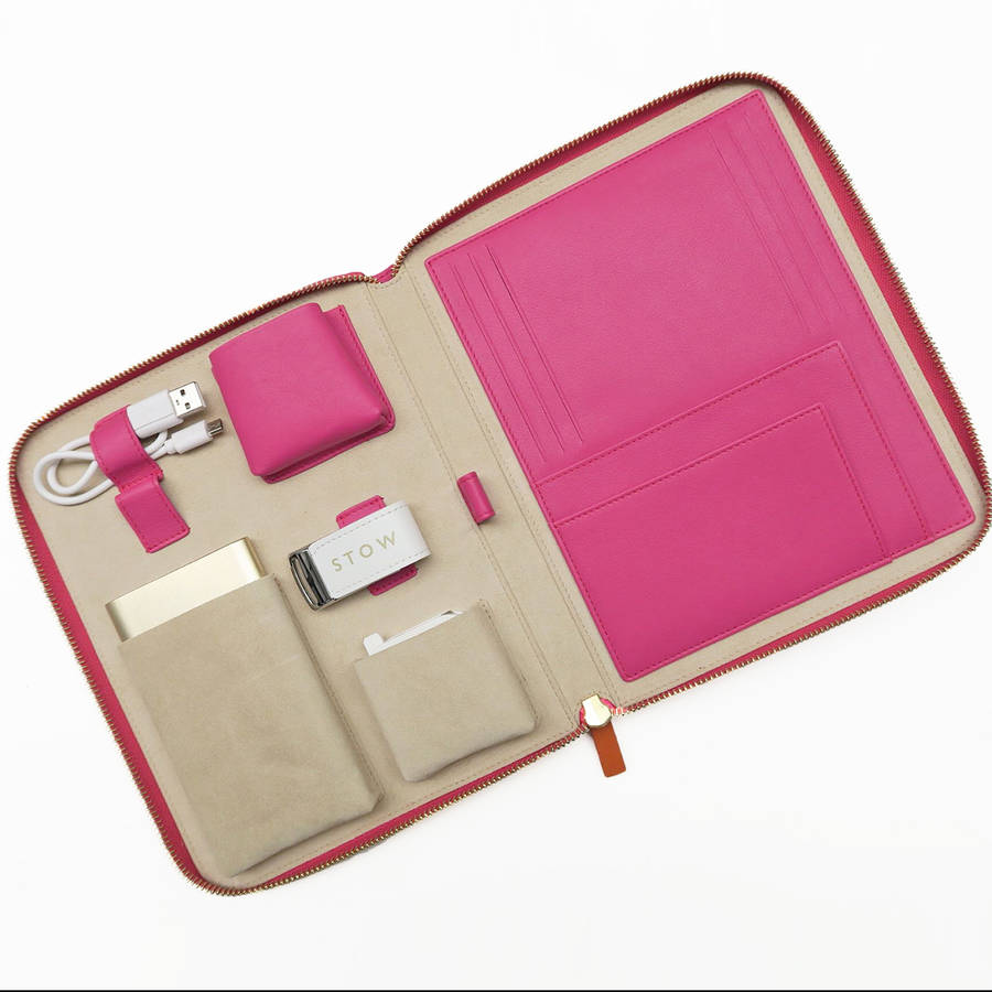 Ladies First Class Travel Tech Case By Stow 