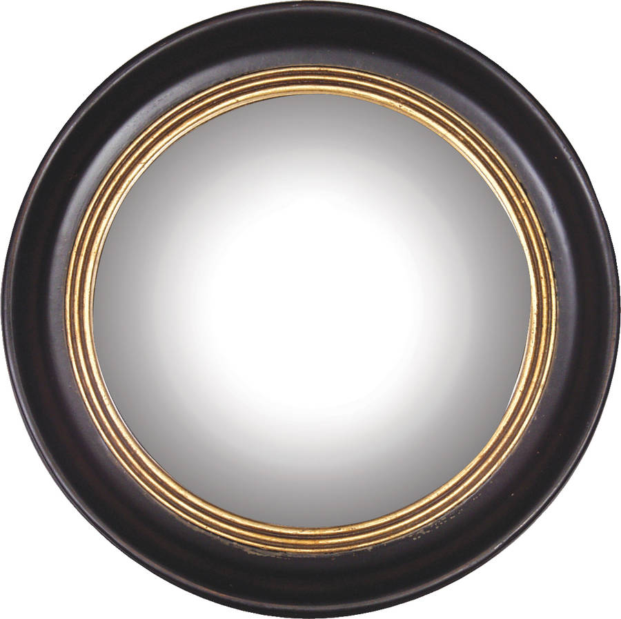 round fish eye mirror by rose & grey
