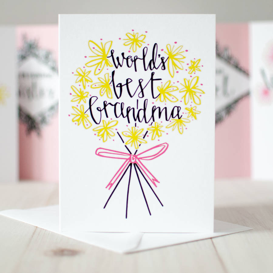 Cards For Your Grandma S Birthday