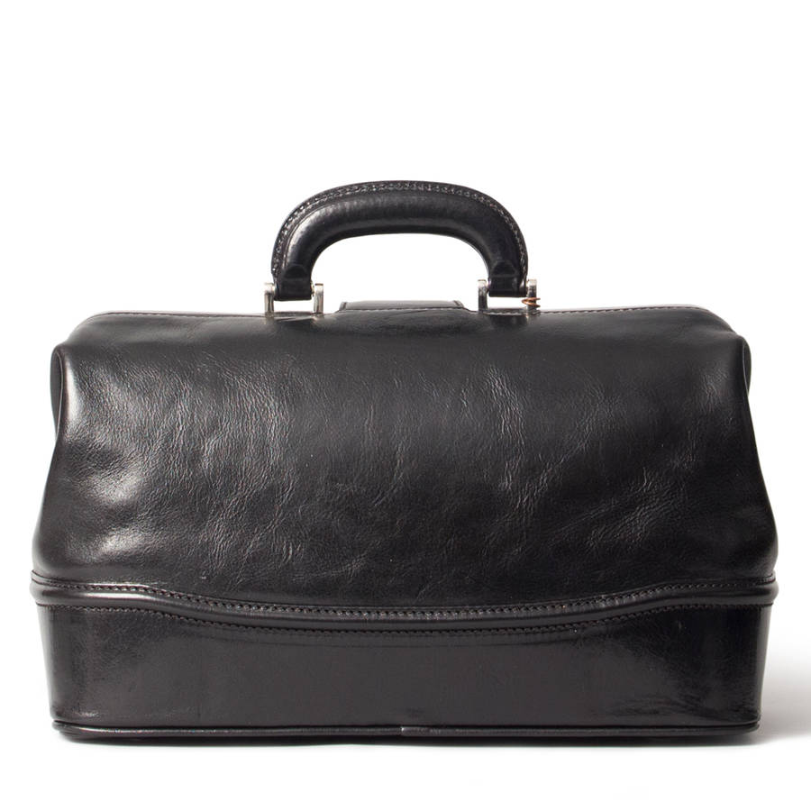 small luxury leather medical bag. 'the donnini s' by maxwell scott bags