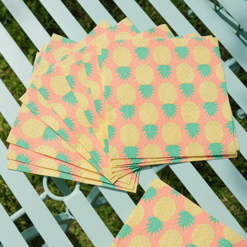 tropical paper napkin collection by dibor