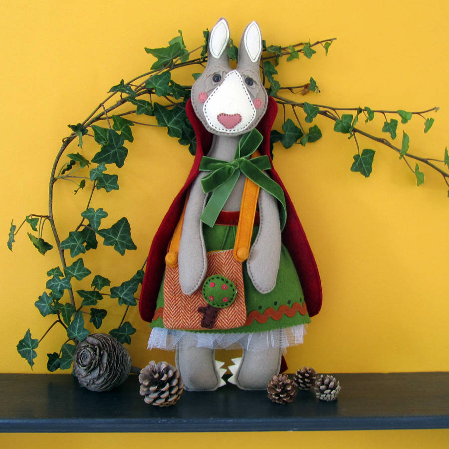 handmade rabbit doll