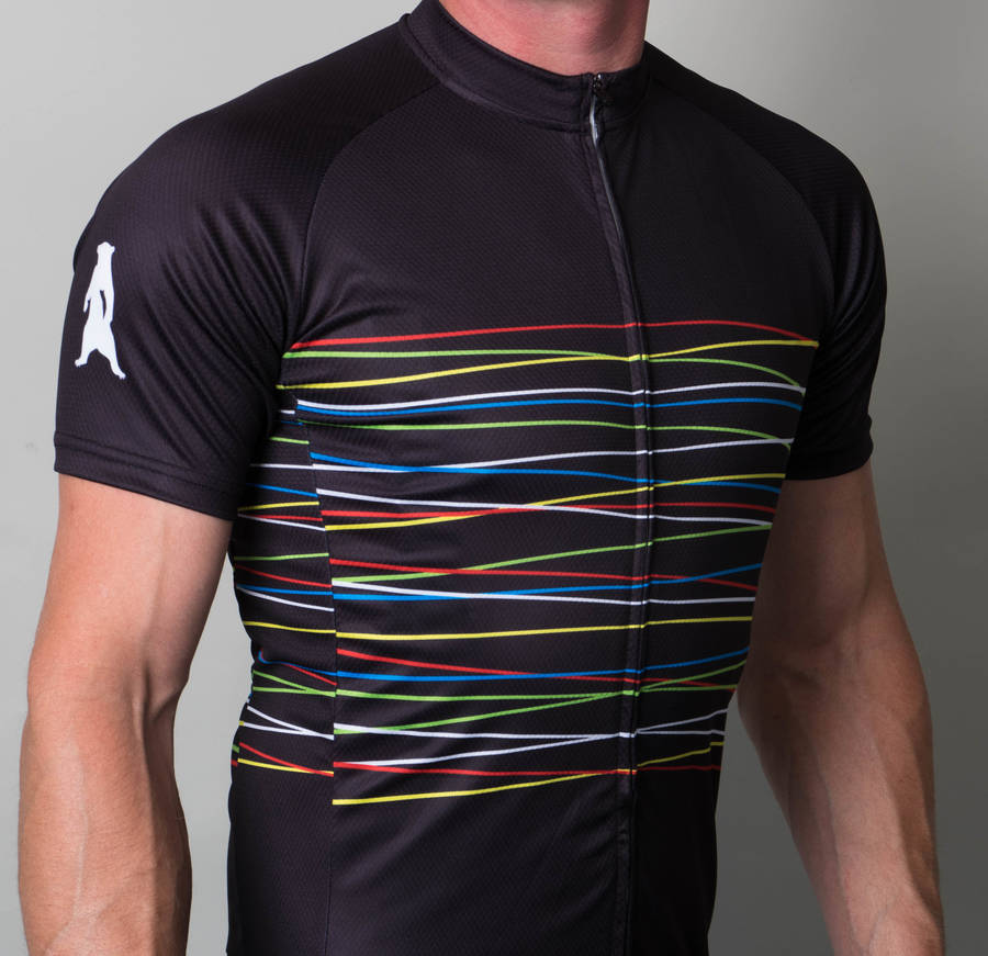 mens stand out range of performance cycle jerseys by redbear