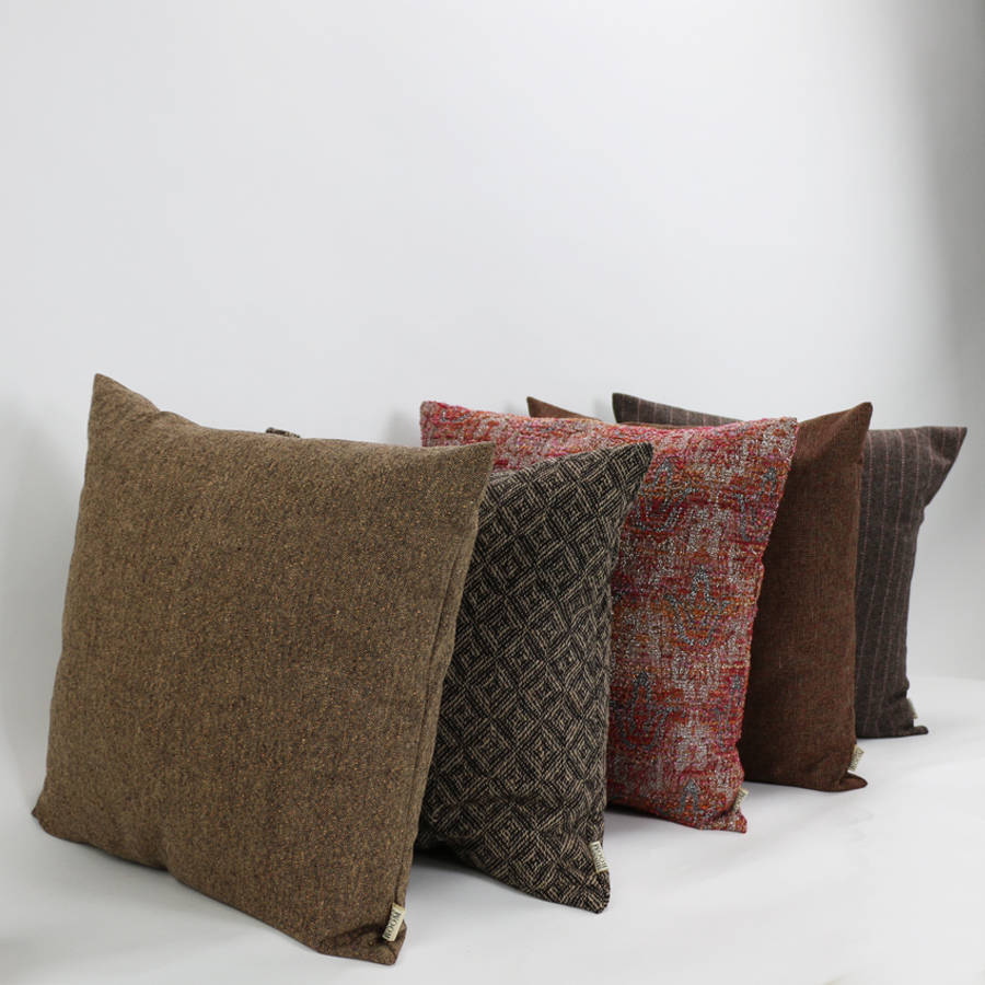 earthtone scatter cushion covers by minna's room