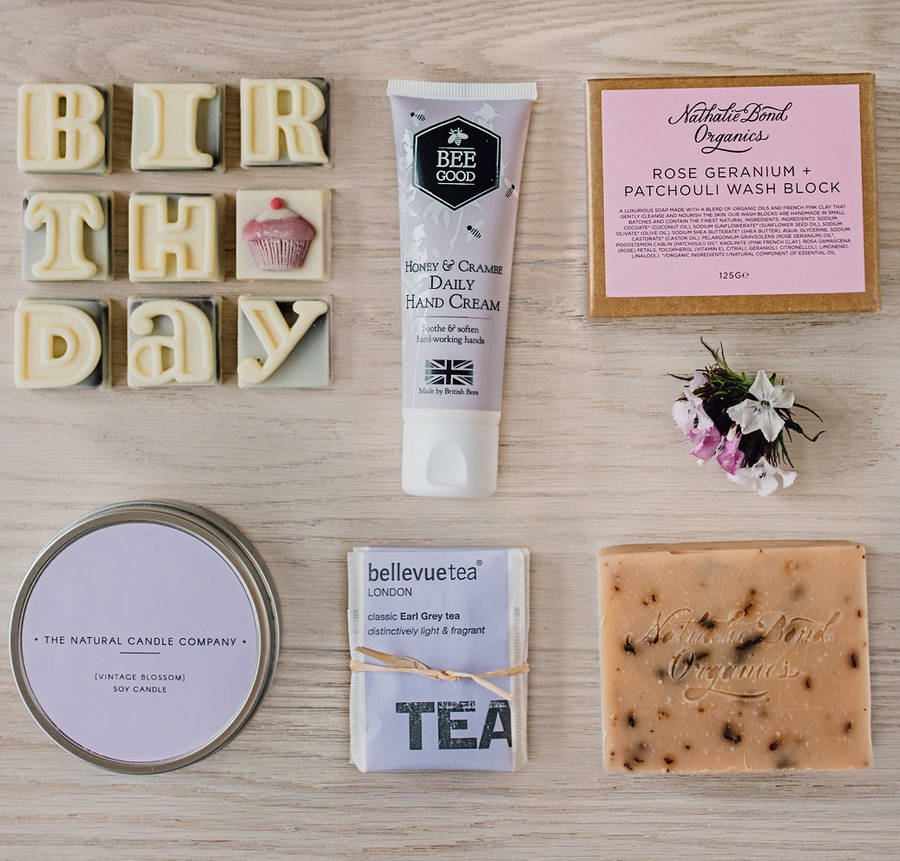 'the birthday box' letterbox gift set by letterbox gifts