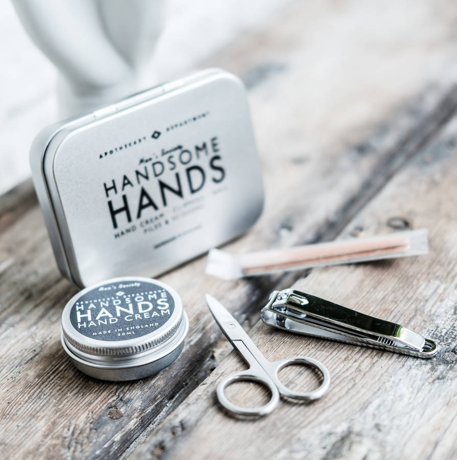 handsome hands manicure grooming kit by men's society