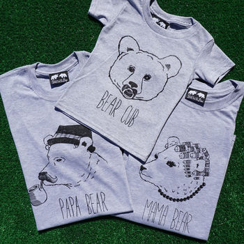 mama and papa bear shirt