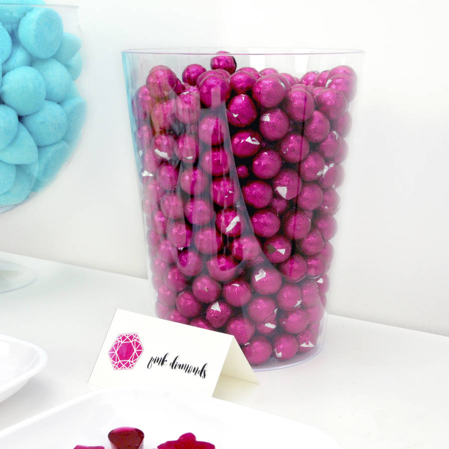 tall sweets container by peach blossom