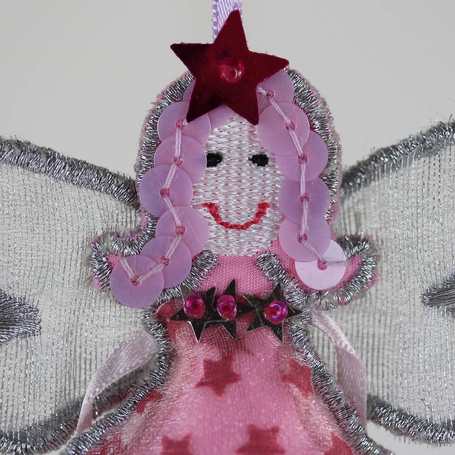 good luck fairy hanging decoration by nest