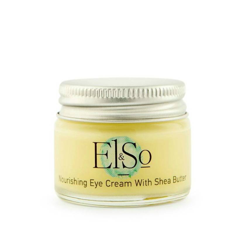 nourishing eye cream with shea butter by el&so