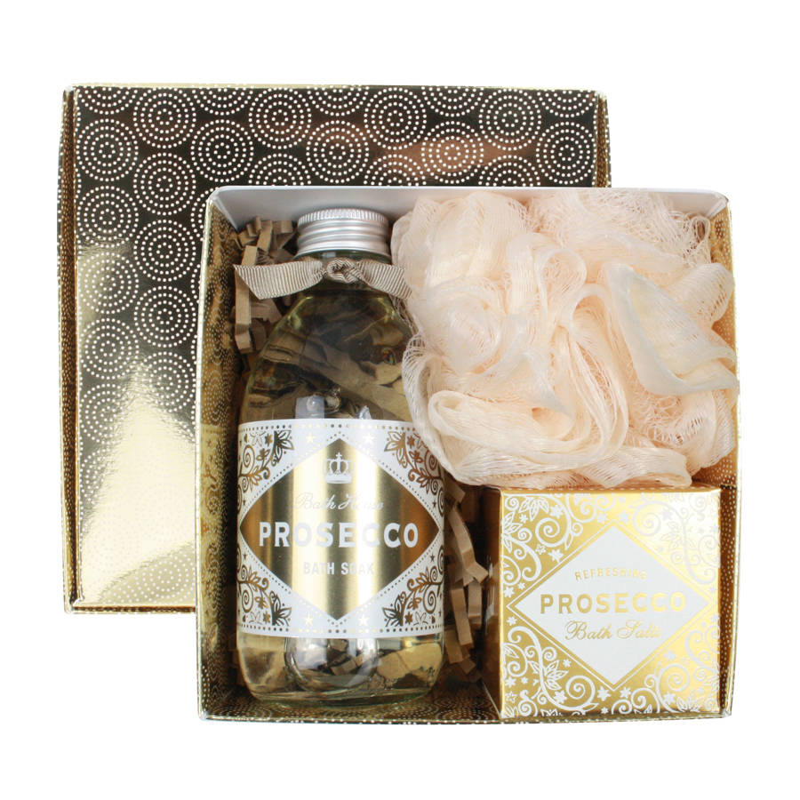 prosecco gift box bathe by bath house