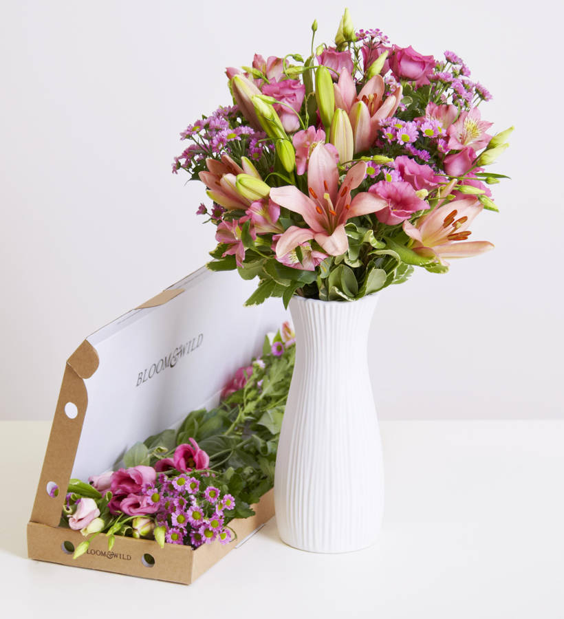 one year letterbox flower subscription by bloom & wild